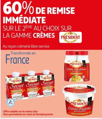 Sur La Gamme Crèmes