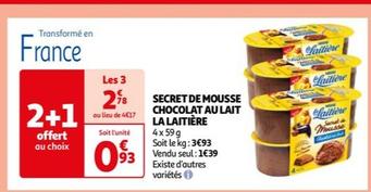 Secret De Mousse Chocolat Au Lait