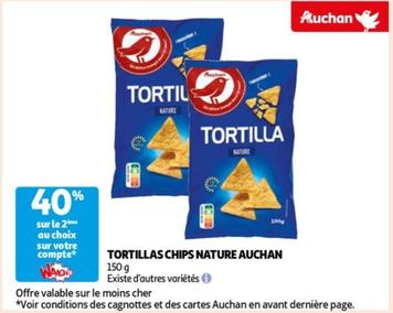 Auchan - Tortillas Chips Nature