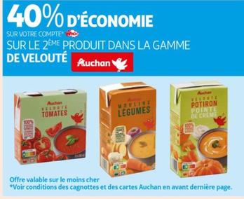 Auchan - Dans La Gamme De Velouté