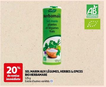 Herbamare - Sel Marin Aux Légumes, Herbes & Epices Bio