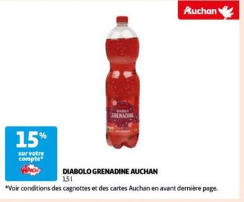 Auchan - Diabolo Grenadine