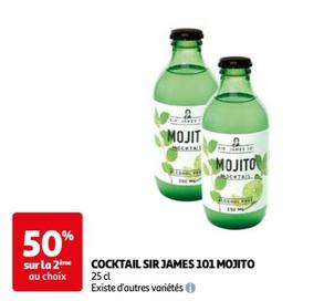 sir james 101 - mojito cocktail