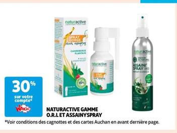 Naturactive - Gamme O.r.l Et Assainyspray