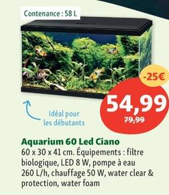 Ciano - Aquarium 60 Led