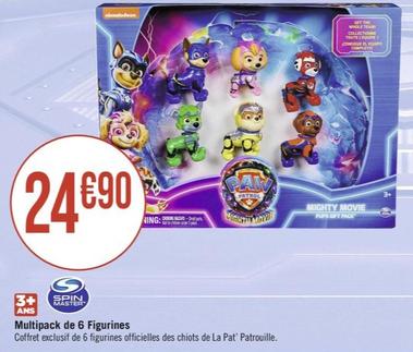 Spin Master - Multipack De 6 Figurines offre à 24,9€ sur Géant Casino