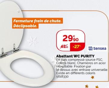 Sensea - Abattant Wc Purity