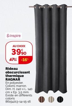 Inspire - Rideau Obscurcissant Thermique Ragnar