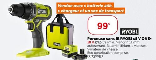 Ryobi - Perceuse Sans Fil 18 V One +