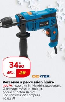 Dexter - Perceuse A Percussion Filaire