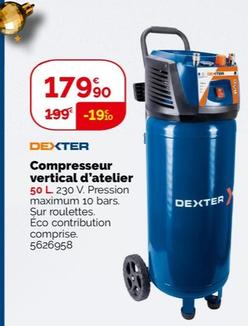 Dexter - Compresseur Vertical D'atelier