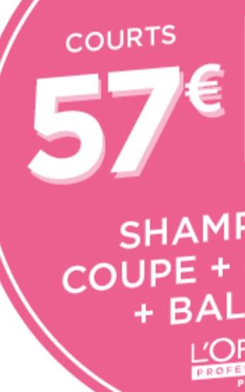 Shampooing Coupe + Brushing + Balayage , Courts offre à 57€ sur Tchip