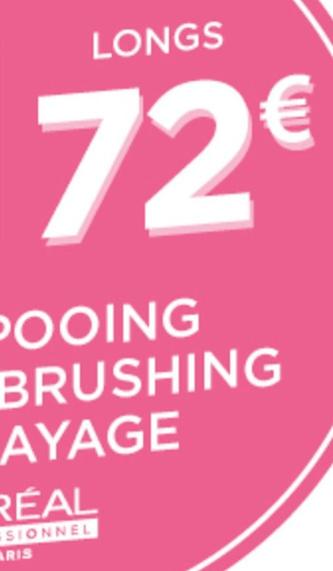 Shampooing Coupe + Brushing + Balayage , Longs offre à 72€ sur Tchip
