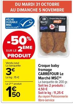 Croque Baby Fromage Le Marche Msc