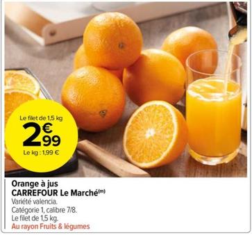 Orange A Jus Le Marche