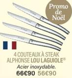 Lou Laguiole - 4 Couteaux A Steak Alphonse