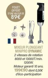 Dynamic - Mixeur Plongeant Minipro