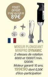 dynamic - mixeur plongeant minipro