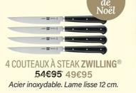 zwilling - 4 couteaux a steak
