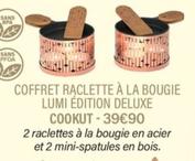 Cookut - Coffret Raclette A La Bougie Lumi Edition Deluxe