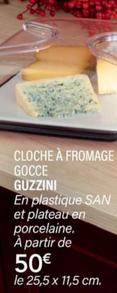 Guzzini - Cloche A Fromage Gocce