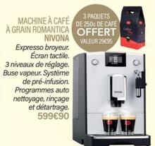 nivona - machine a cafe a grain romantica