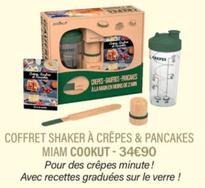 Cookut - Coffret Shaker A Crepes & Pancakes Miam