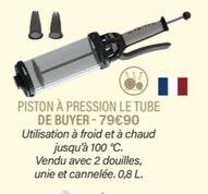 De Buyer - Piston A Pression Le Tube