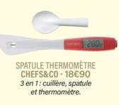 chef&co - spatule thermometre