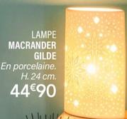 macrander gilde - lampe