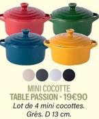 table passion - mini cocotte