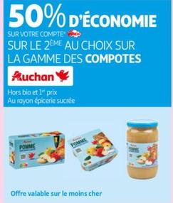 Auchan - Compotes