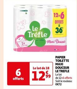 Papier Toilette Maxi Douceur