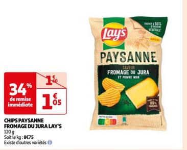 Chips Paysanne Fromage Du Jura