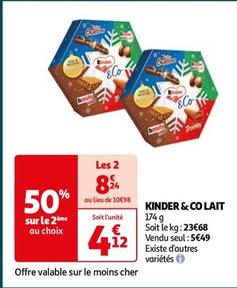 Ferrero - Kinder & Co Lait