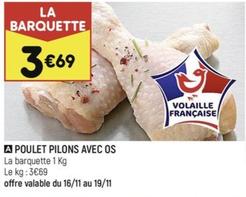 Poulet Pilons Avec Os