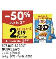 3d's Bugles Goût Nature