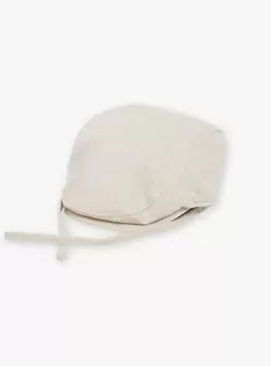 Béret beige en lin offre à 6,49€ sur Sergent Major