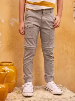 Pantalon gris cargo offre à 12,99€ sur Sergent Major