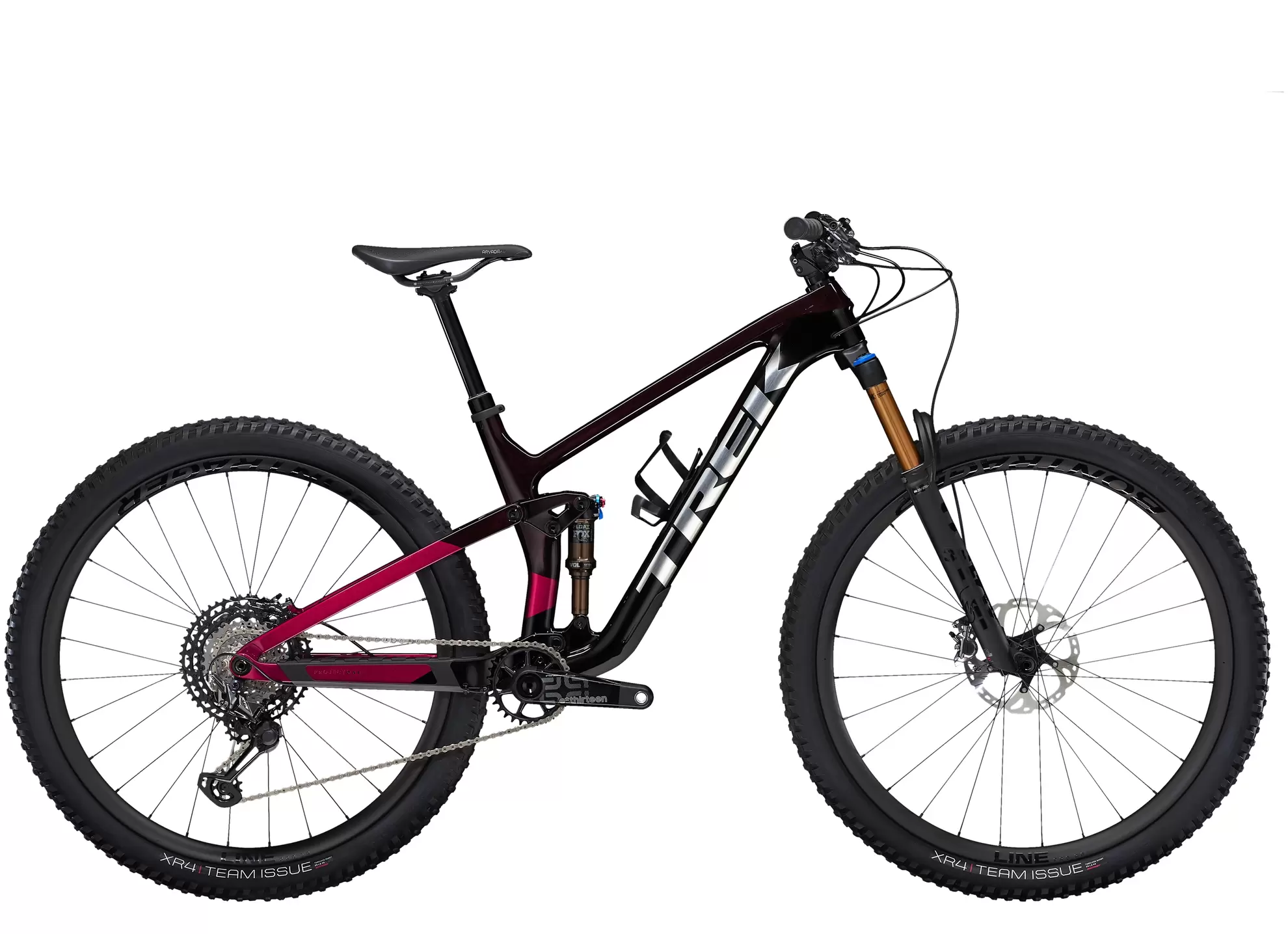 Trek Top Fuel 9.9 XTR Carbon Red Smoke/Trek Black  tailleS offre à 7069,3€ sur Culture Vélo