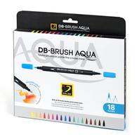 Boîte de 18 feutres DB-Brush Aqua offre à 39,95€ sur Dalbe