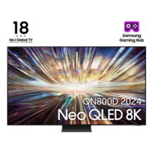 TV AI Neo QLED 85" QN800D 2024, 8K, boîtier One Connect offre à 7999€ sur Samsung