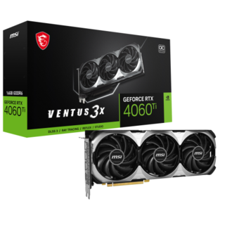 Msi                                                              GeForce RTX 4060 Ti VENTUS 3X 16G OC offre à 565,33€ sur 
