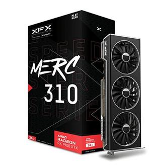 Xfx                                                              XFX SPEEDSTER MERC 310 AMD Radeon™ RX 7900 XTX Black Edition (RX-79XMERCB9) offre à 1106,95€ sur 