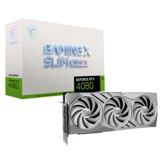 Msi                                                              GeForce RTX 4080 16GB GAMING X SLIM WHITE offre à 1395,65€ sur 