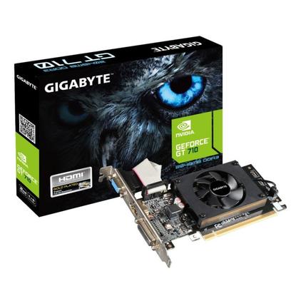 Gigabyte                                                              GeForce GT 710 2 Go DDR3 offre à 73,76€ sur 