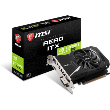 Msi                                                              GeForce GT 1030 - 2 Go offre à 108,61€ sur 
