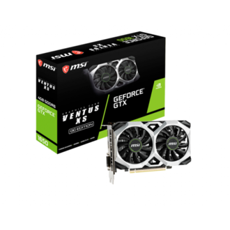 Msi                                                              GeForce GTX 1650 D6 VENTUS XS OC - Dual Fan - 4Go offre à 289,27€ sur 