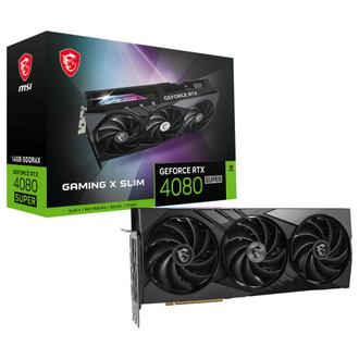 Msi                                                              GeForce RTX 4080 SUPER 16G GAMING X SLIM offre à 1298,71€ sur 