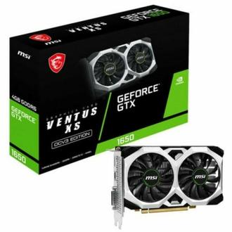 Msi                                                              Carte Graphique MSI GEFORCE GTX 1650 D6 VENTUS XS OCV3 4 GB RAM offre à 180,61€ sur 